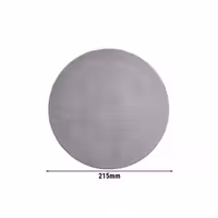 (6 adet) SELTMANN WEIDEN | Coupe tabak - düz - Ø 215 mm - Gri