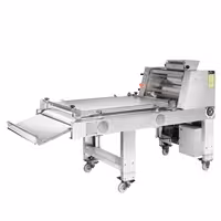 Commercial Baguette Moulder - with Conveyor Belt - 4 cylinders - 550W - 3000 pcs/h