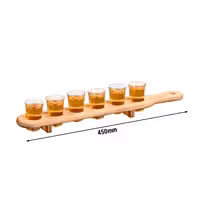 (5 adet) Shot Bardağı Tutucu - 6 bardak dahil