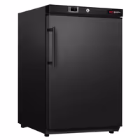 Compact Commercial Upright Fridge ECO - 115L - Single Door - Black