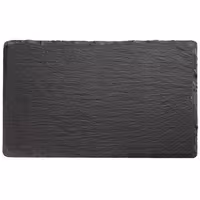 (6 Stück) Naturschieferplatte - 240x150mm - Schwarz