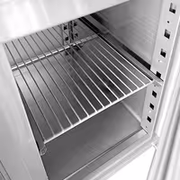 Rashladni pult PREMIUM - 1430x720 mm - 270 l - Ventilirano hlađenje - s 2 vrata - s 1 korita - Leđni podignuti rub