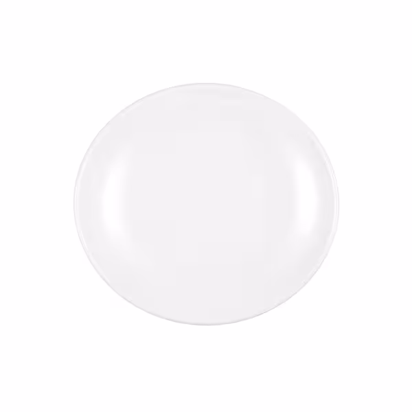 (6 adet) SELTMANN WEIDEN | Tabak - düz oval - 210x192 mm - Beyaz