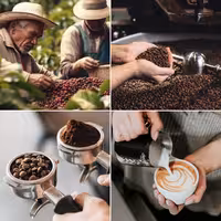 BELLADO | Coffee Beans "Firenze" - (12 pcs) 1kg - 80% Arabica & 20% Robusta