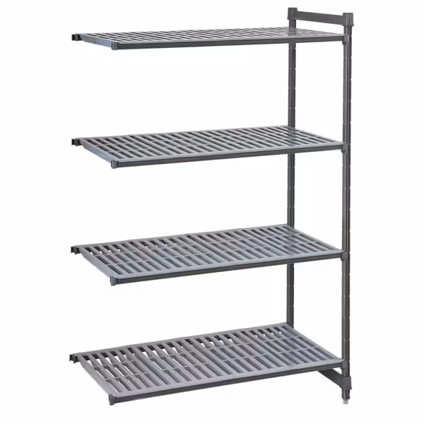 CAMBRO | Camshelving® - Basics Plus - رف تمديد - 718 مم - مزوّد بـ 4 أرفف شبكية