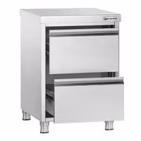 Lådhurts PREMIUM - med 2 lådor - 500x700 mm