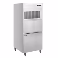 Commercial Flake Ice Machine - 164kg/24h - with Storage Bin