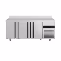 Rashladni pult PREMIUM - 1865x700 mm - 474 l - Ventilirano hlađenje - s 3 vrata - Podignuti rub