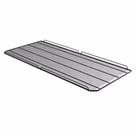 Plastificirana potporna rešetka - 1072x470x27 mm - crna - uklj. 4 potporna nosača (stezaljke) - za GK1200US
