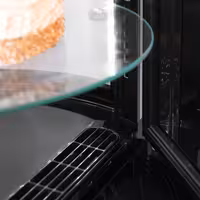 Countertop 4-Sided Glass Display Fridge - 100L - 480mm - Double glazing - round - with 3 glass shelves