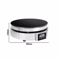 Commercial Crepe Maker - Digital Controls - Single - Ø 370mm
