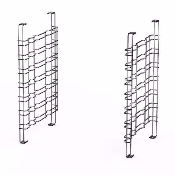 (2 pcs) Tray Rack - for 7x GN 1/1 - fits KDV865-2