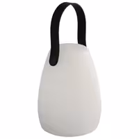 Şarj Edilebilir Masa Lambası - NIELS MINI - 3 kademeli kısılabilir - Ø110x160mm - Beyaz