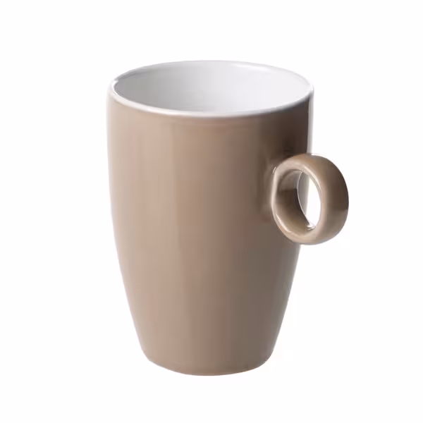 (6 kom) BART COLOUR CAFE - Šalica za kavu - 230 ml - Smeđa