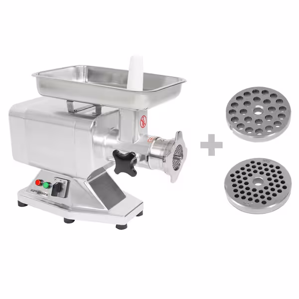 Električni stroj za mljevenje mesa – glava 12 - 120 kg/h - 850 W - 230 V (monofazni) - stolni