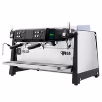 WEGA | Polar – Machine à café expresso – 2 groupes – 5,2 kW – avec compteur de shots – écran tactile – Inox