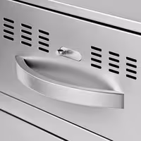 Profesionalni grijani ormar za hranu - 4 kW - GN 1/1 - 2 ladice - 824x578x680 mm