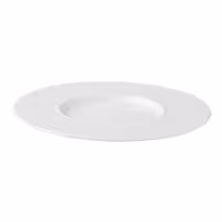 (6 adet) WHITE DELIGHT - Çorba Alt Tabağı - Ø190mm - Beyaz