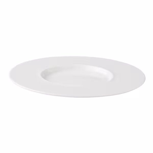 (6 adet) WHITE DELIGHT - Çorba Alt Tabağı - Ø190mm - Beyaz