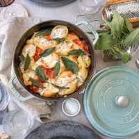 STAUB | LA COCOTTE - Cocotte - Ø 280 mm - Lijevano željezo - Zelena boja kadulje