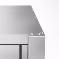 خزانة حائط ستانلس ستيل ECO - 2000x400mm - مع باب انزلاقي - ارتفاع 650 mm