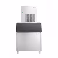 Premium Plus modularni aparat za proizvodnju pahuljastog leda – 155 kg/24 s spremnikom za pohranu leda od 200 kg