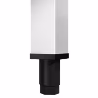 Grovdiskbänk i rostfritt stål ECO - 1 200x700 mm - med underhylla - 1 ho mitten - extra djup ho - med stänkskydd