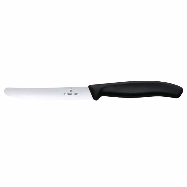 VICTORINOX | SWISS CLASSIC - Nož za rajčice & Stolni nož sa valovitim rezom - Oštrica: 110mm