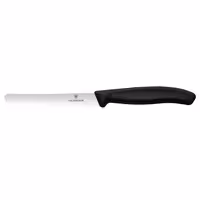 VICTORINOX | SWISS CLASSIC - Nož za rajčice & Stolni nož sa valovitim rezom - Oštrica: 110mm