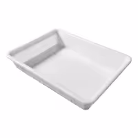 Fish Storage Box - Polycarbonate - 600x400mm - for fresh fish / seafood display on ice