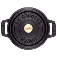STAUB | LA COCOTTE - Cocotte Set - 6 komada - Lijevano željezo - Crna boja