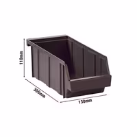 (12 pieces) CAMBRO | Versa Organizer - Container - 130x305x110mm - Brown