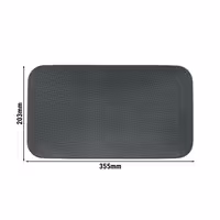 (2 adet) SELTMANN WEIDEN | Coupe tabak - düz dikdörtgen - 350x200 mm - antrasit