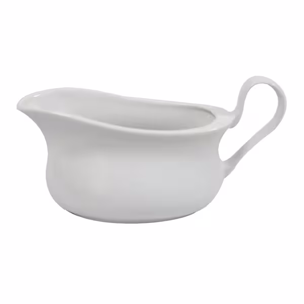 (6 pcs) Gravy Boat MIX & MATCH - Porcelain - 170x70x100mm - White