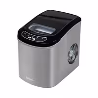Ledomat - Šuplje kockice leda - 12 kg/24 h - Srebro