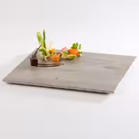 (6 pz) Vassoio GN - DRIFTWOOD - Melamina - GN 1/2 - Altezza: 15mm - Grigio