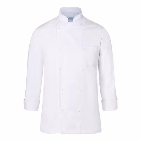 (6 peças) Jaqueta Karlowsky Chef Basic - Branco - Tamanho: XS