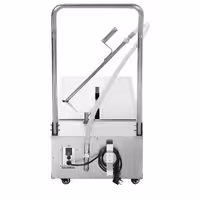 Filtar za friteznо ulje - 48 l/min | 370 W | 450x890x880 mm - na kotačima | nehrđajući čelik | tihi motor 55 dB - uključuje 5 filtara
