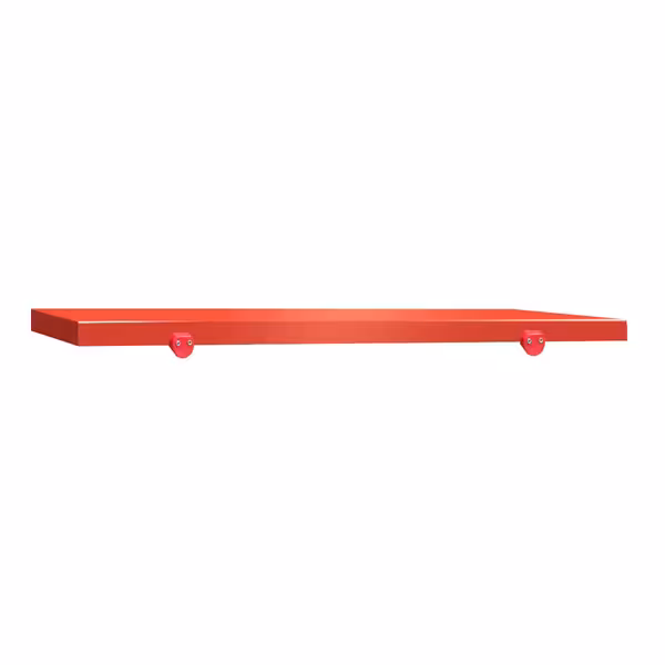 Placă de tăiere pentru masa de lucru – 1200 x 700 mm – Conformă cu HACCP – Roșie
