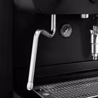 Commercial Espresso Machine Compact - 2 Group - Multi-boiler - with Touchscreen - Separate Temperature Control - Pre-infusion System & 2 Steam Wands - Black