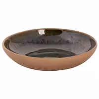 (6 pcs) Dessert Bowl - Wisteria - Stoneware - round - Ø 160mm - Green/Beige