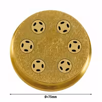 Ploče za stroj za tartlete NMS - Linguine - Standard - Ø 75 mm - 3,5x1,6 mm - kompatibilno s NMSM8 & NMSPS
