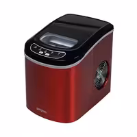 Ledomat - Šuplje kockice leda - 12 kg/24 h - crveno