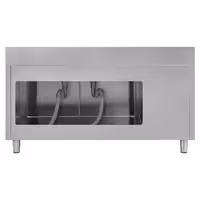 ECO ormarić za sudoper – 1800 x 600 mm – s 3 ladice i 2 sudopera na desnoj strani