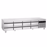 Külmsahtlikapp PREMIUM +2…+8 °C - 2400 mm - 310 l - 8 sahtlit - 8x GN 1/1