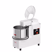 Spiralna miješalica za tijesto - 33 l / 25 kg - 2 brzine - podizna glava i uklonjiva posuda - s mehaničkim timerom - 400 V
