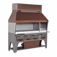 Wall-Mounted Charcoal Grill - 2.15m