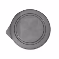 (165 pcs) Reusable Lid - Grey - fits Reusable Cups with Ø 95mm