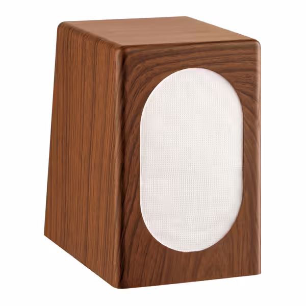 Peçete Dispenseri - Ahşap Görünümlü - ABS - 100x135x150mm - Kahverengi