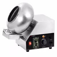 Commercial Chocolate Panning & Coating Machine – 3 L - Ø300 mm Drum - 30–110°C - 600 W